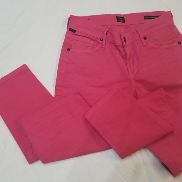 Citizens Of Humanity pink Thompson skinny jeans size 25 (U7) - Picture 6 of 8